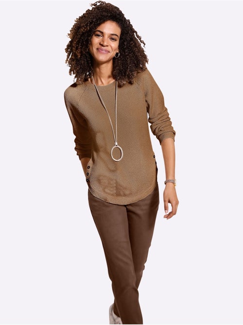 Pull Encolure Ronde 50% Coton - Taille Standard - Witt - Kiabi Pull Encolure Ronde 50% Coton - Taille Standard - Witt - Kiabi