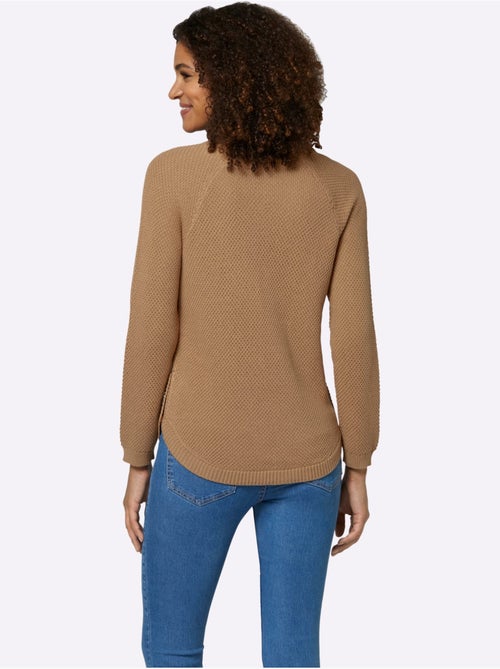 Pull Encolure Ronde 50% Coton - Taille Standard - Witt - Kiabi Pull Encolure Ronde 50% Coton - Taille Standard - Witt - Kiabi