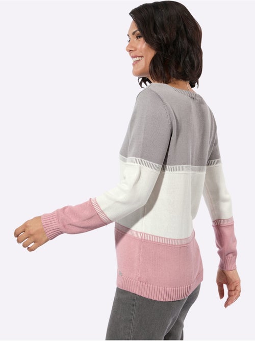 Pull Encolure Ronde 50% Coton - Taille Standard - Witt - Kiabi