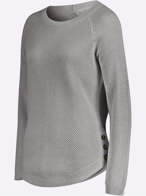 Pull Encolure Ronde 50% Coton - Taille Standard - Witt - Kiabi Pull Encolure Ronde 50% Coton - Taille Standard - Witt - Kiabi