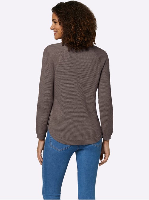 Pull Encolure Ronde 50% Coton - Taille Standard - Witt - Kiabi Pull Encolure Ronde 50% Coton - Taille Standard - Witt - Kiabi