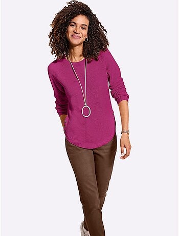 Pull Encolure Ronde 50% Coton - Taille Standard - Witt