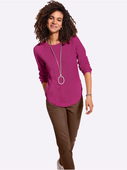 Pull Encolure Ronde 50% Coton - Taille Standard - Witt - Kiabi Pull Encolure Ronde 50% Coton - Taille Standard - Witt - Kiabi