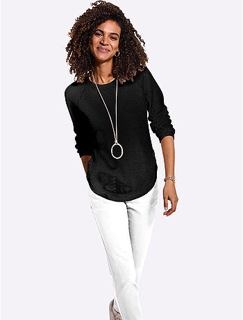 Pull Encolure Ronde 50% Coton - Taille Standard - Witt