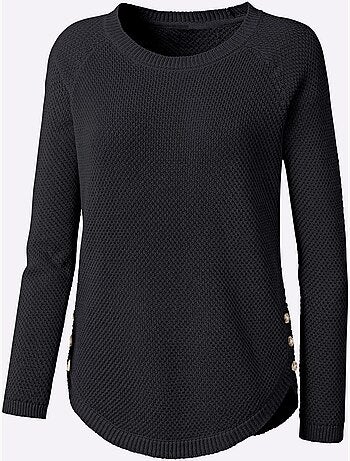 Pull Encolure Ronde 50% Coton - Taille Standard - Witt