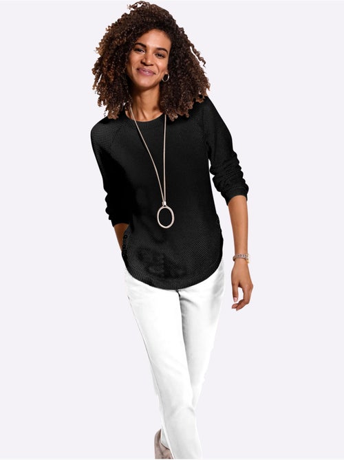 Pull Encolure Ronde 50% Coton - Taille Standard - Witt - Kiabi Pull Encolure Ronde 50% Coton - Taille Standard - Witt - Kiabi