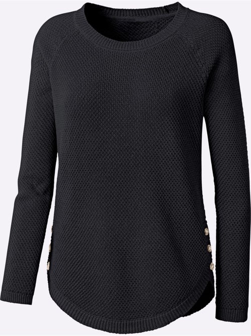 Pull Encolure Ronde 50% Coton - Taille Standard - Witt - Kiabi Pull Encolure Ronde 50% Coton - Taille Standard - Witt - Kiabi