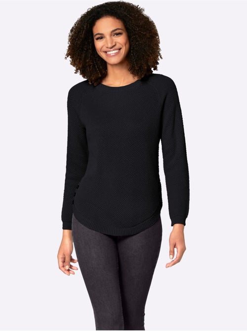 Pull Encolure Ronde 50% Coton - Taille Standard - Witt - Kiabi Pull Encolure Ronde 50% Coton - Taille Standard - Witt - Kiabi