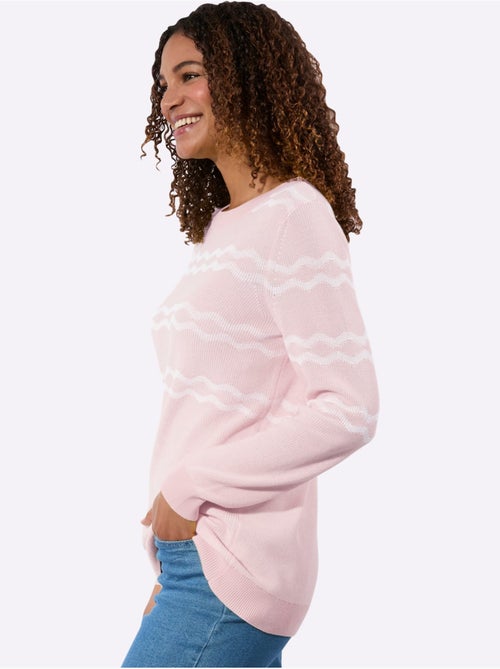 Pull Encolure Ronde 50% Coton - Taille Standard - Witt - Kiabi Pull Encolure Ronde 50% Coton - Taille Standard - Witt - Kiabi