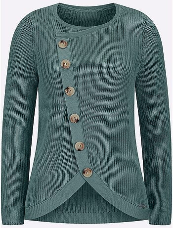 Pull encolure ronde 50% coton - taille standard - witt