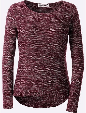 Pull encolure ronde 54% coton - taille standard - witt
