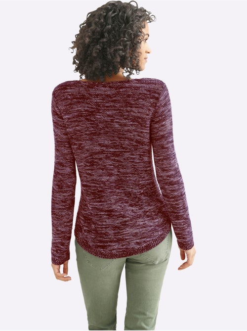 Pull encolure ronde 54% coton - taille standard - witt - Kiabi Pull encolure ronde 54% coton - taille standard - witt - Kiabi