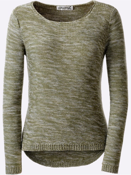 Pull encolure ronde 54% coton - taille standard - witt - Kiabi Pull encolure ronde 54% coton - taille standard - witt - Kiabi