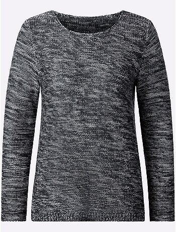 Pull encolure ronde 54% coton - taille standard - witt