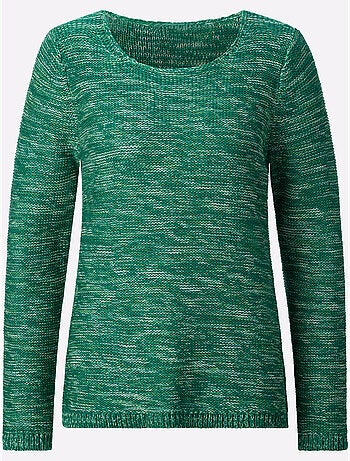 Pull encolure ronde 54% coton - taille standard - witt