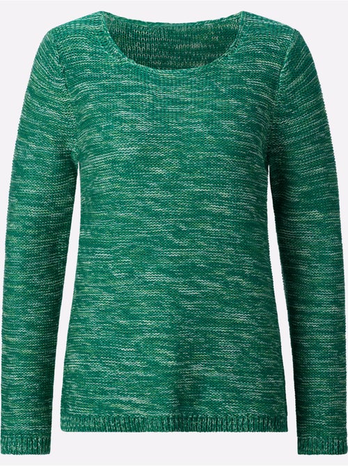 Pull encolure ronde 54% coton - taille standard - witt - Kiabi Pull encolure ronde 54% coton - taille standard - witt - Kiabi