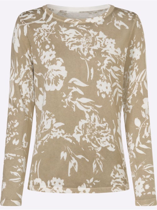 Pull Encolure Ronde 60% Viscose - Taille Standard - Witt - Kiabi Pull Encolure Ronde 60% Viscose - Taille Standard - Witt - Kiabi