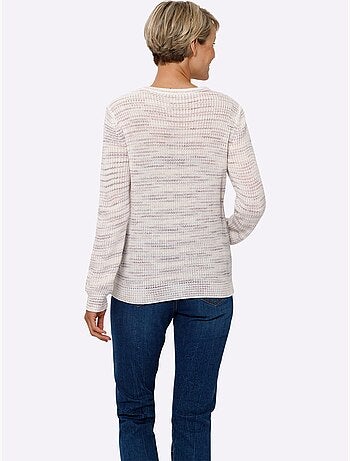 Pull Encolure Ronde Acrylique Facile D'entretien - Taille Standard - Moda Vilona
