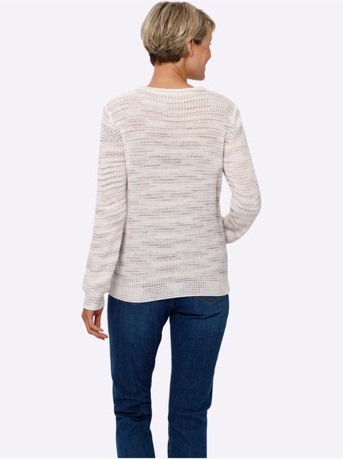 Pull Encolure Ronde Acrylique Facile D'entretien - Taille Standard - Moda Vilona - Kiabi Pull Encolure Ronde Acrylique Facile D'entretien - Taille Standard - Moda Vilona - Kiabi