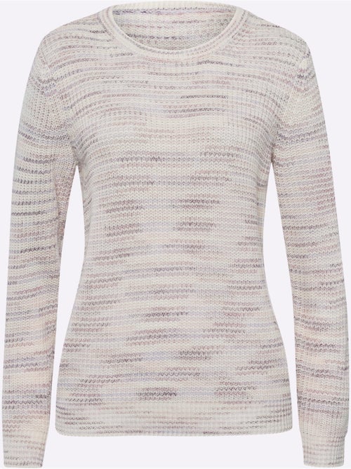 Pull Encolure Ronde Acrylique Facile D'entretien - Taille Standard - Moda Vilona - Kiabi Pull Encolure Ronde Acrylique Facile D'entretien - Taille Standard - Moda Vilona - Kiabi