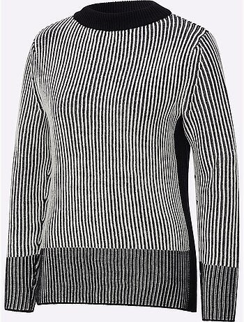 Pull Encolure Ronde Avec Coton Biologique - Taille Standard - Helline