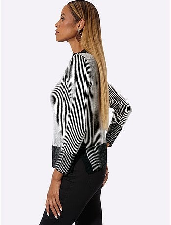Pull Encolure Ronde Avec Coton Biologique - Taille Standard - Helline