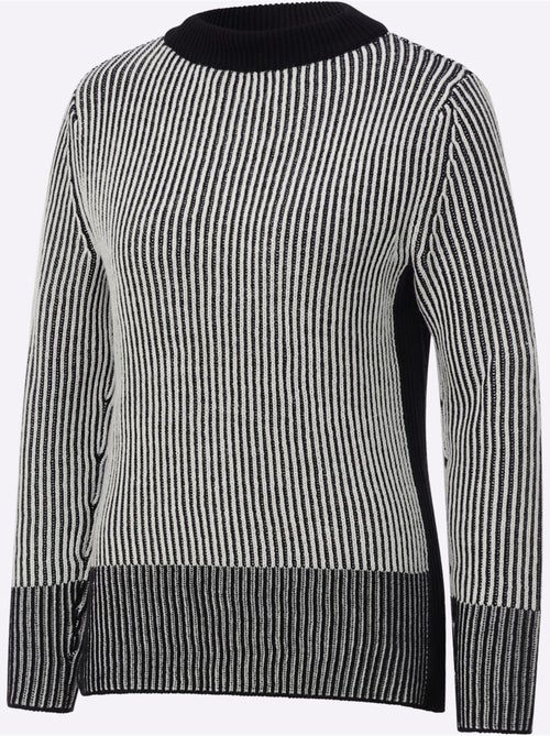 Pull Encolure Ronde Avec Coton Biologique - Taille Standard - Helline - Kiabi Pull Encolure Ronde Avec Coton Biologique - Taille Standard - Helline - Kiabi