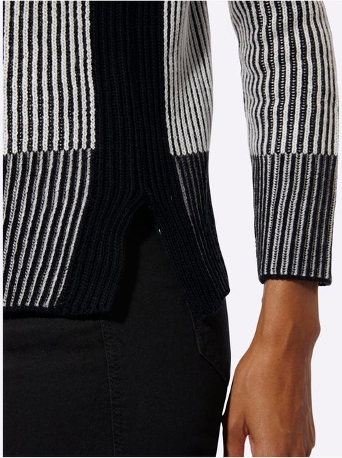 Pull Encolure Ronde Avec Coton Biologique - Taille Standard - Helline - Kiabi Pull Encolure Ronde Avec Coton Biologique - Taille Standard - Helline - Kiabi