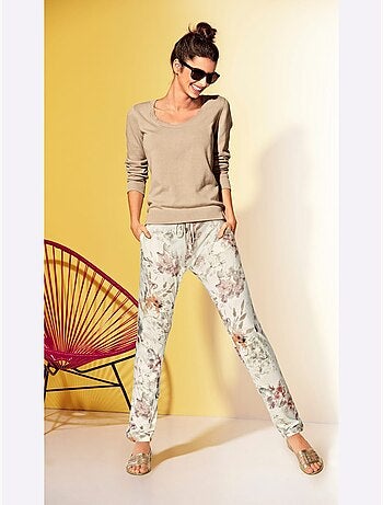 Pull Encolure Ronde Basique Et Facile à Associer, Coloris Tendance - Taille Standard - helline