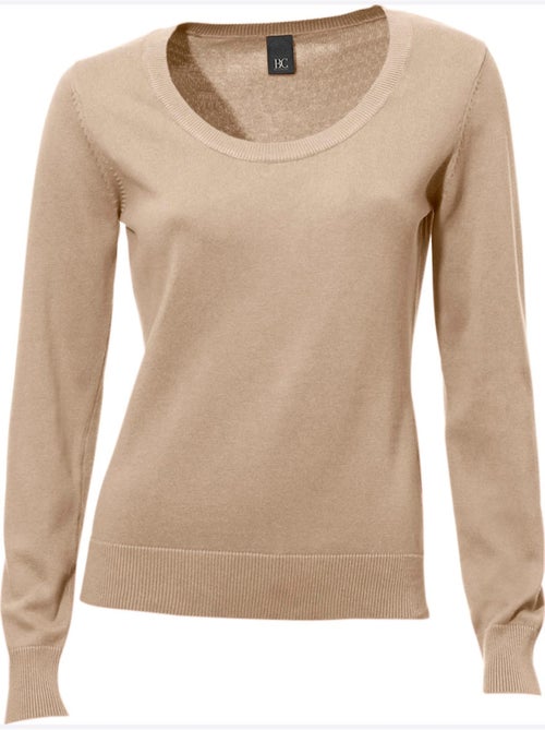 Pull Encolure Ronde Basique Et Facile à Associer, Coloris Tendance - Taille Standard - helline - Kiabi