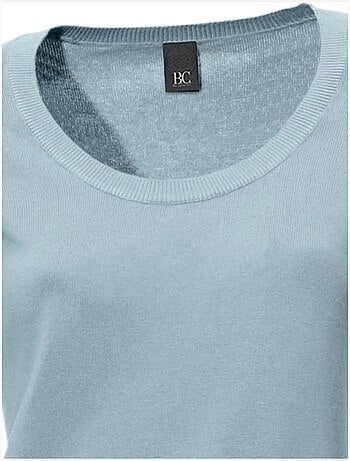 Pull Encolure Ronde Basique Et Facile à Associer, Coloris Tendance - Taille Standard - helline