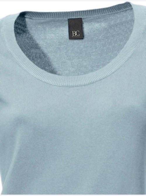 Pull Encolure Ronde Basique Et Facile à Associer, Coloris Tendance - Taille Standard - helline - Kiabi