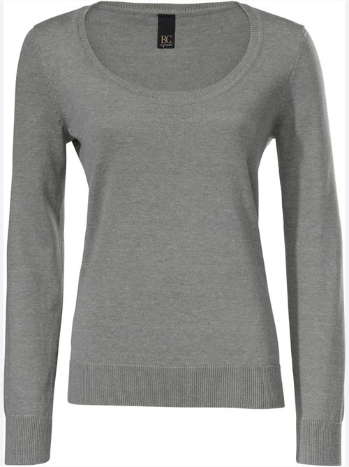 Pull Encolure Ronde Basique Et Facile à Associer, Coloris Tendance - Taille Standard - helline - Kiabi