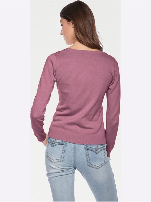 Pull Encolure Ronde Basique Et Facile à Associer, Coloris Tendance - Taille Standard - helline - Kiabi