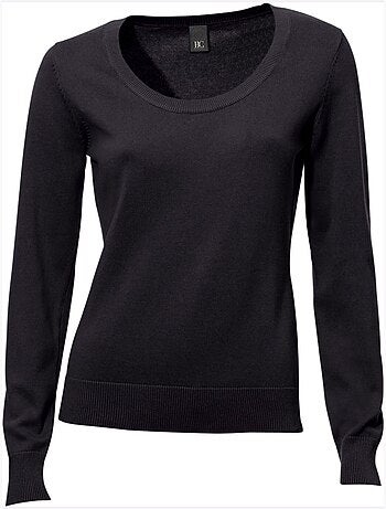 Pull Encolure Ronde Basique Et Facile à Associer, Coloris Tendance - Taille Standard - helline