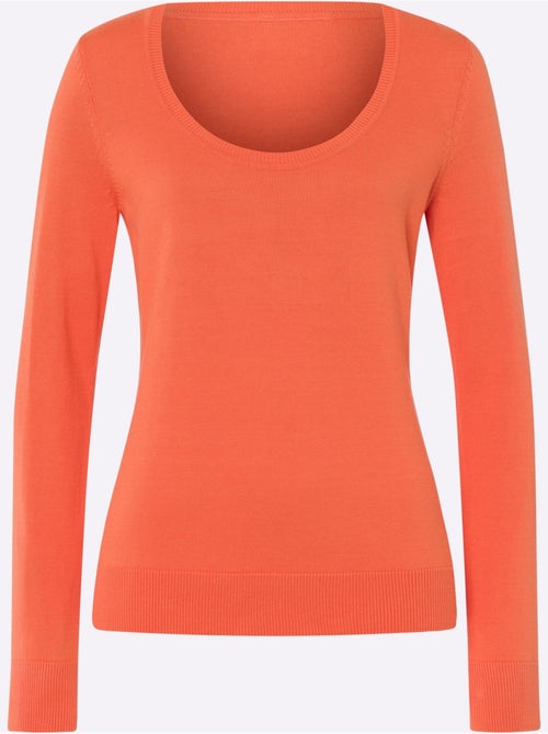 Pull Encolure Ronde Basique Et Facile à Associer, Coloris Tendance - Taille Standard - helline - Kiabi