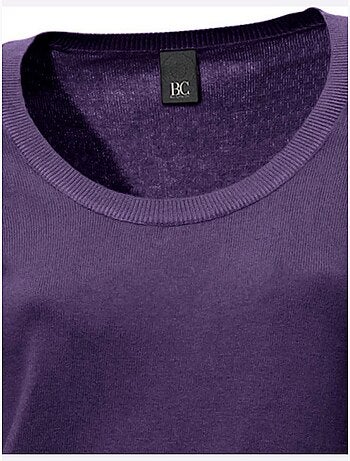 Pull Encolure Ronde Basique Et Facile à Associer, Coloris Tendance - Taille Standard - helline