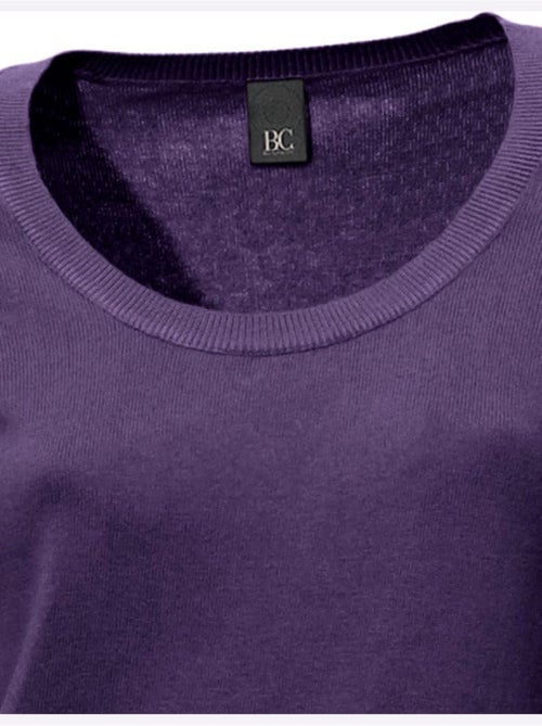 Pull Encolure Ronde Basique Et Facile à Associer, Coloris Tendance - Taille Standard - helline - Kiabi