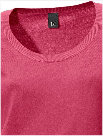 Pull Encolure Ronde Basique Et Facile à Associer, Coloris Tendance - Taille Standard - helline