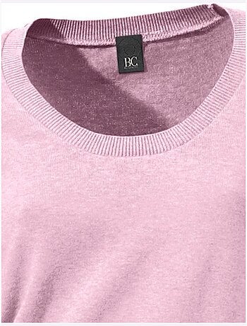 Pull Encolure Ronde Basique Et Facile à Associer, Coloris Tendance - Taille Standard - helline