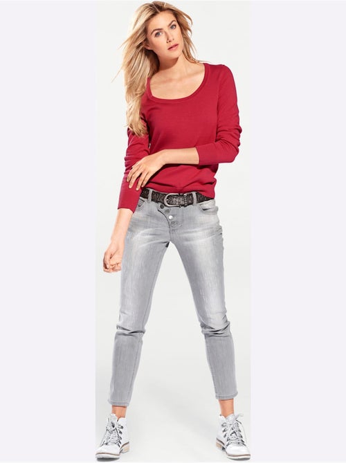 Pull Encolure Ronde Basique Et Facile à Associer, Coloris Tendance - Taille Standard - helline - Kiabi