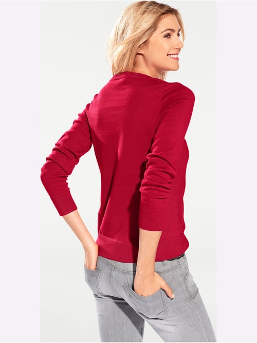 Pull Encolure Ronde Basique Et Facile à Associer, Coloris Tendance - Taille Standard - helline - Kiabi