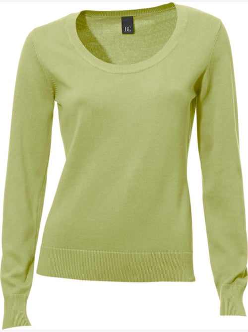 Pull Encolure Ronde Basique Et Facile à Associer, Coloris Tendance - Taille Standard - helline - Kiabi