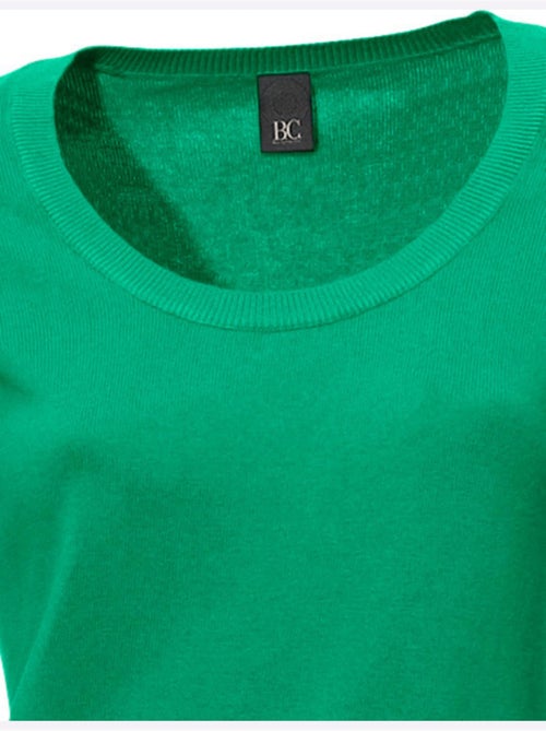 Pull Encolure Ronde Basique Et Facile à Associer, Coloris Tendance - Taille Standard - helline - Kiabi