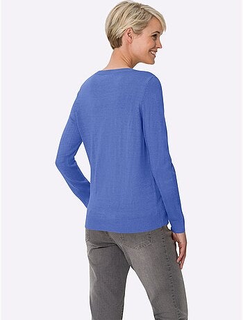 Pull Encolure Ronde Doux Comme Du Cachemire - Taille Standard - Moda Vilona