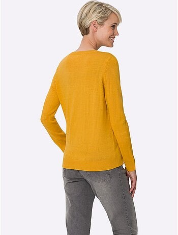 Pull Encolure Ronde Doux Comme Du Cachemire - Taille Standard - Moda Vilona