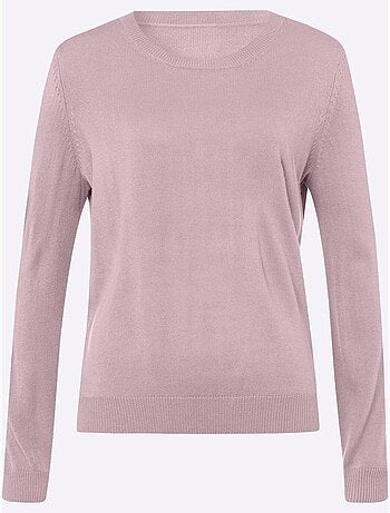 Pull Encolure Ronde Doux Comme Du Cachemire - Taille Standard - Moda Vilona