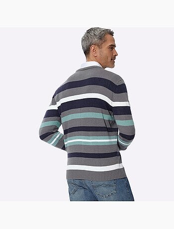Pull encolure ronde fabriqué à partir de matériaux recyclés - taille standard - moda vilona