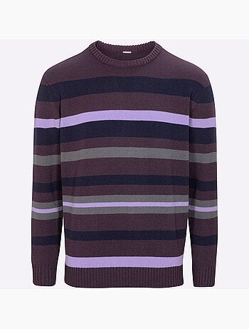 Pull encolure ronde fabriqué à partir de matériaux recyclés - taille standard - moda vilona