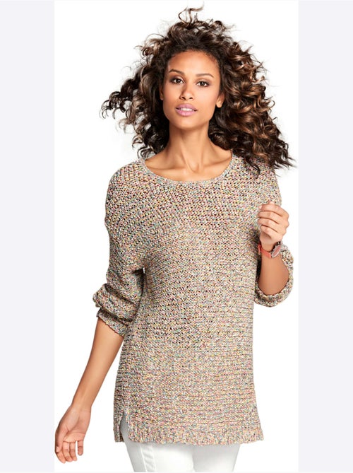 Pull Encolure Ronde Look Décontracté Tendance - Taille Standard - helline - Kiabi